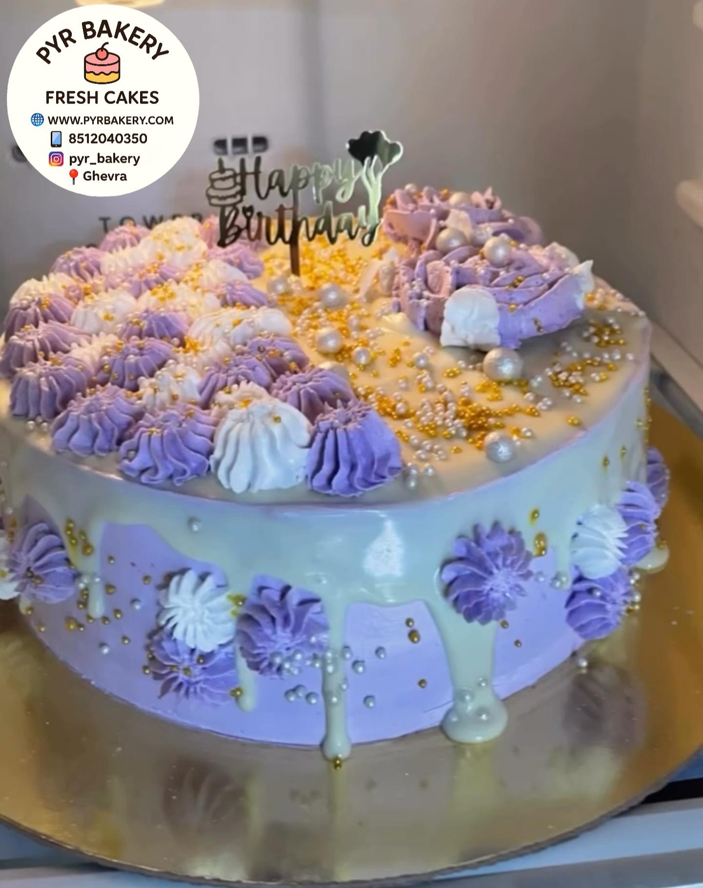 Butterscotch cake with caramel