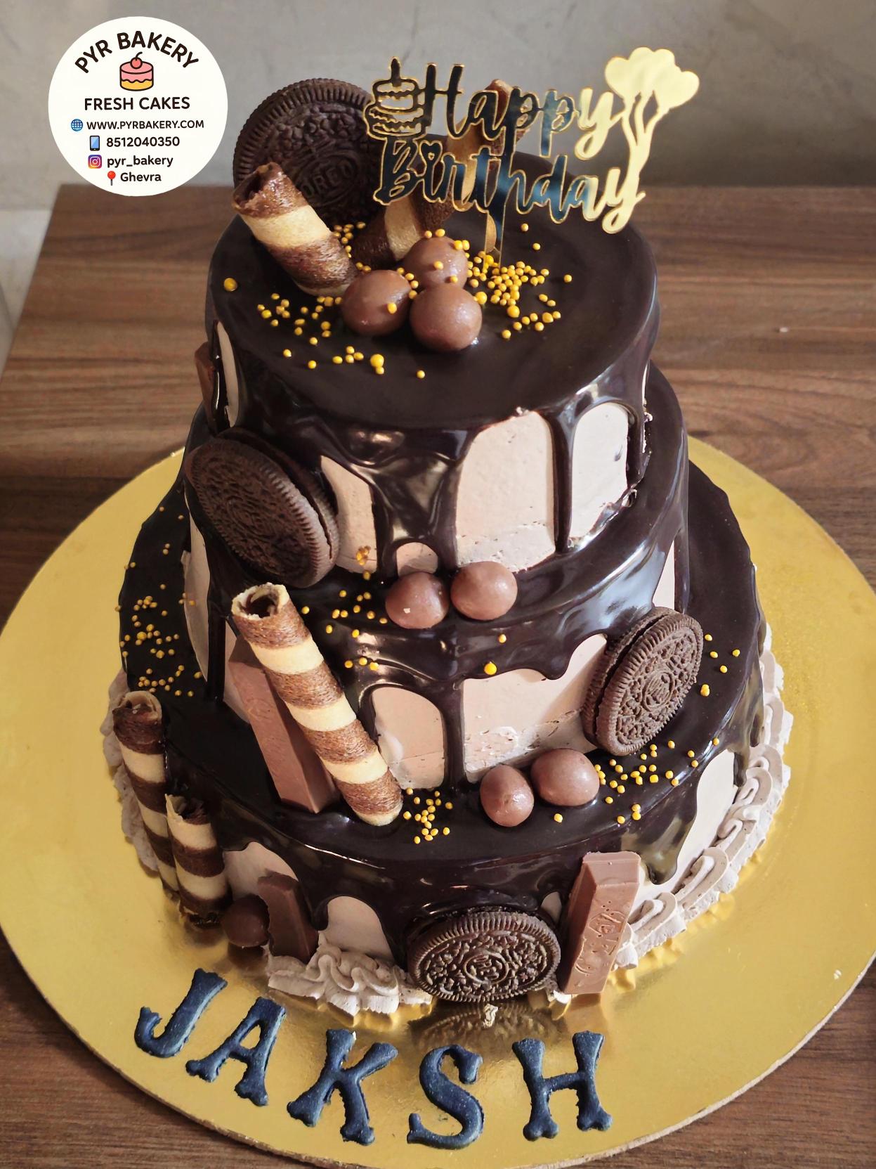 3 Tier Custom Cake