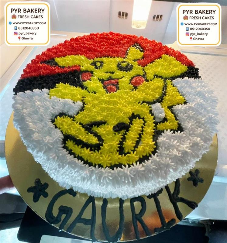 Pikachu Cake